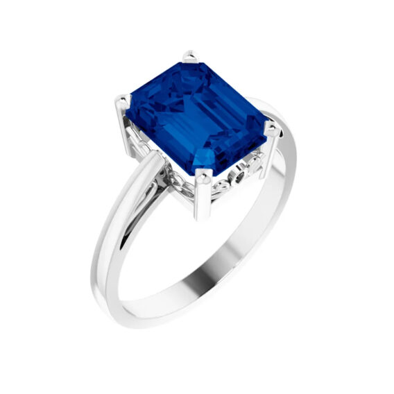 Scroll Setting Ladies Fashion Ring 70534 - Image 4