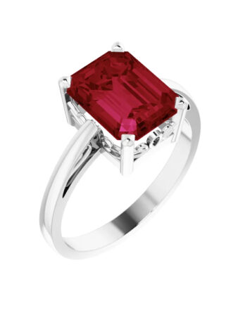 Scroll Setting Ladies Fashion Ring 70534