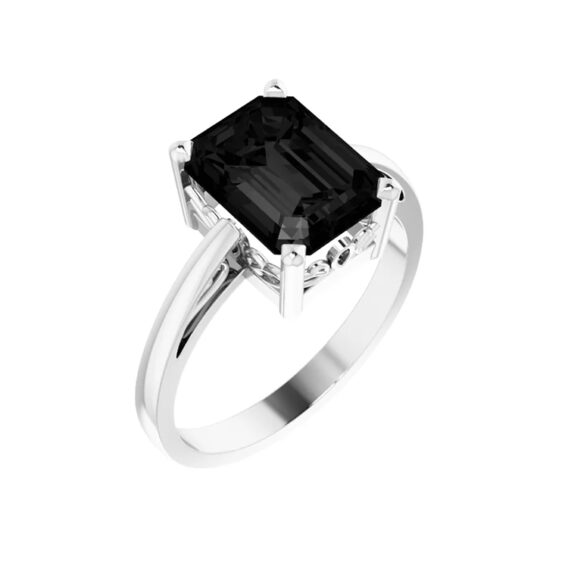 Scroll Setting Ladies Fashion Ring 70534 - Image 6