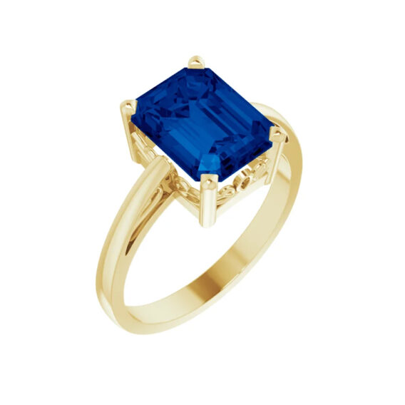 Scroll Setting Ladies Fashion Ring 70534 - Image 10