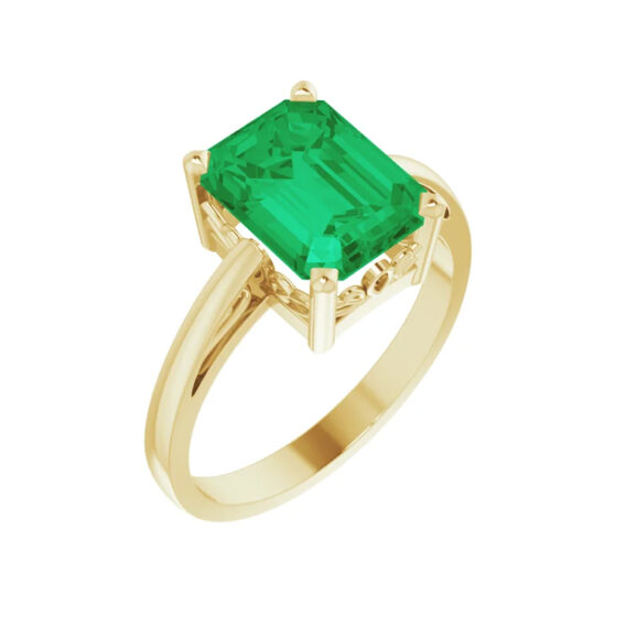 Scroll Setting Ladies Fashion Ring 70534 - Image 11