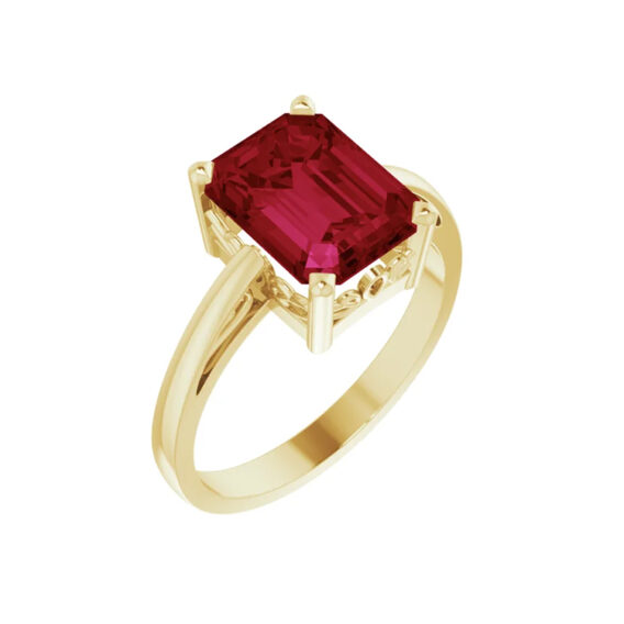 Scroll Setting Ladies Fashion Ring 70534 - Image 12