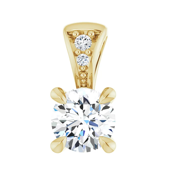 Lab-Grown Diamond Pendant 86803 - POPULAR CHOICE