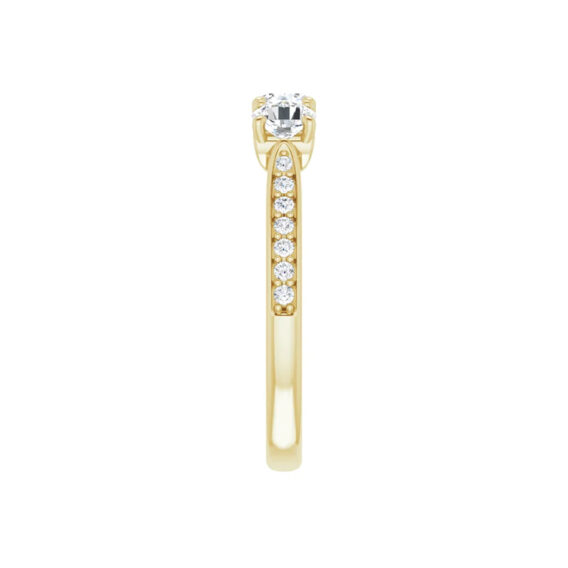 Anniversary Band, Three-Stone Accented Style - 123332 - Image 2