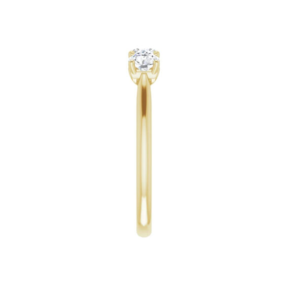 Three-Stone Diamond Anniversary Band 124064 - Image 3