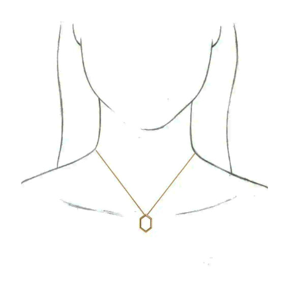 Necklace, Geometric Design - 87068 - Image 5