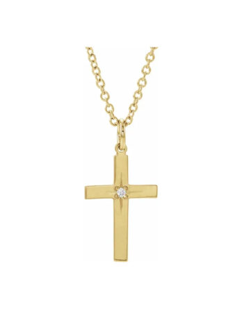 Youth Cross Necklace - R50006