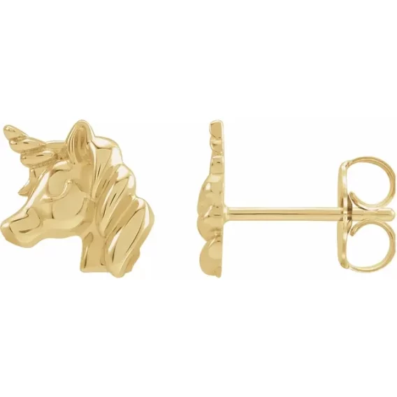 Unicorn Youth Earrings 87740 - Image 2