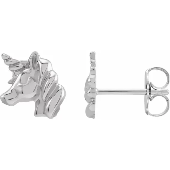 Unicorn Youth Earrings 87740 - Image 3
