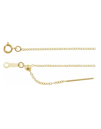Adjustable Chain Bracelet 1.1 mm - CH1104AB - POPULAR CHOICE