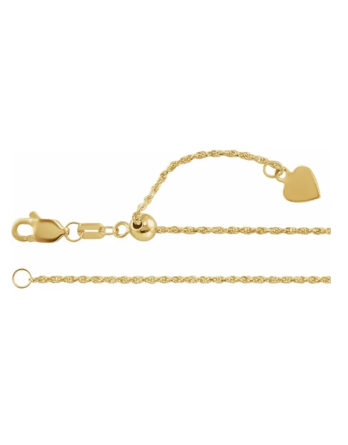 Rope Style Adjustable Chain Necklace CH984 - Popular Choice