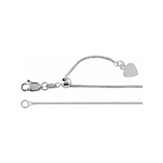 Wheat Style Adjustable Chain Necklace CH986 - Popular Choice - Image 2
