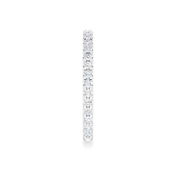 Engagement Ring, Moissanite With Diamond Accent - 653433 - Image 6