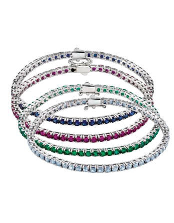 Gemstone Line Bracelet 651204
