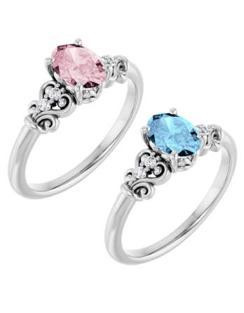 Accented Ladies Fashion Ring - 71913