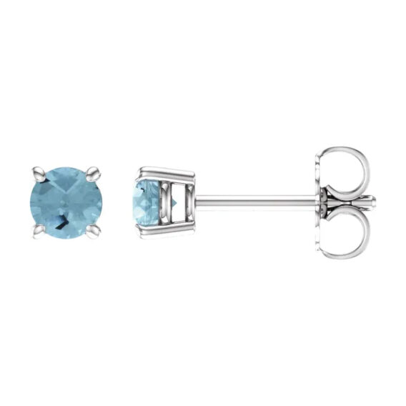 Birthstone Stud Earrings 1874 - POPULAR CHOICE - Image 14