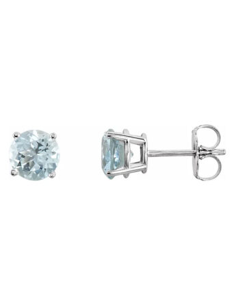 Birthstone Stud Earrings 1874 - POPULAR CHOICE