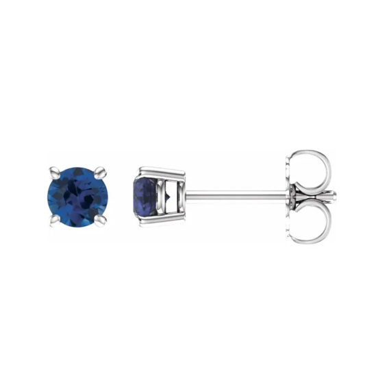 Birthstone Stud Earrings 1874 - POPULAR CHOICE - Image 10