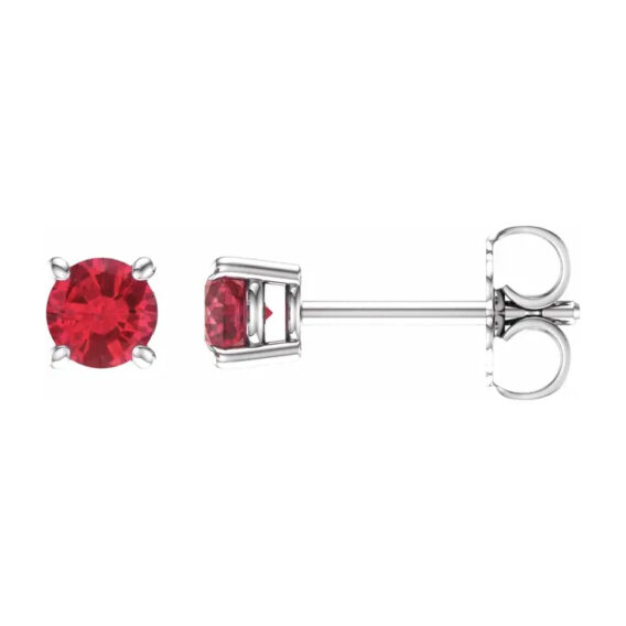 Birthstone Stud Earrings 1874 - POPULAR CHOICE - Image 12