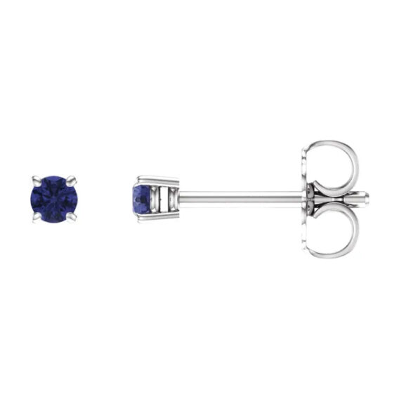 Birthstone Stud Earrings 1874 - POPULAR CHOICE - Image 9