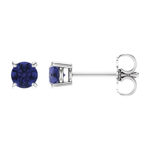 Birthstone Stud Earrings 1874 - POPULAR CHOICE - Image 8