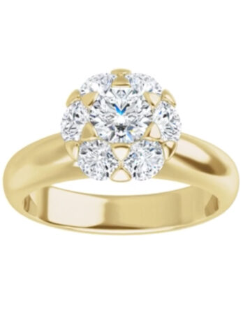 Cluster Engagement Ring 121998