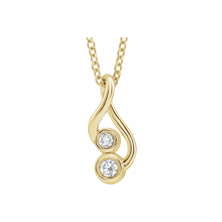 Hold You Forever Diamond Necklace or Pendant - 87113 - Image 3