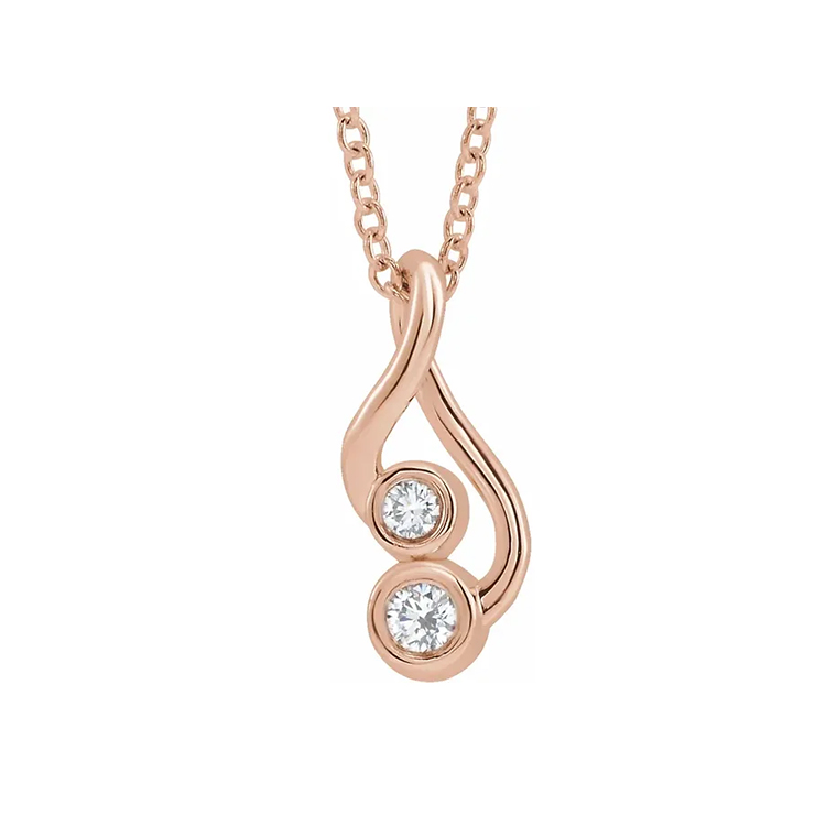 Hold You Forever Diamond Necklace or Pendant - 87113 - Image 5