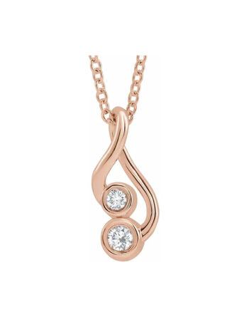 Hold You Forever Diamond Necklace or Pendant - 87113
