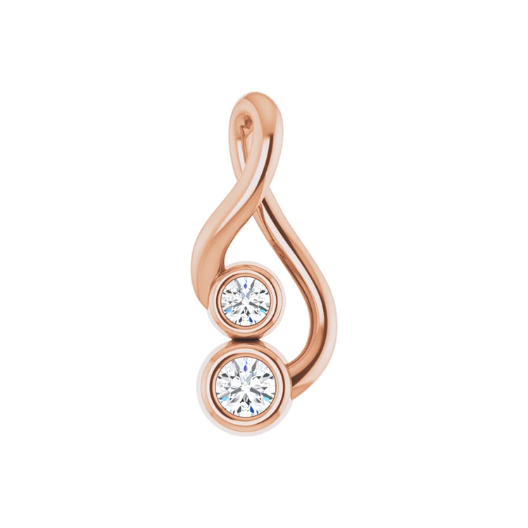 Hold You Forever Diamond Necklace or Pendant - 87113 - Image 6
