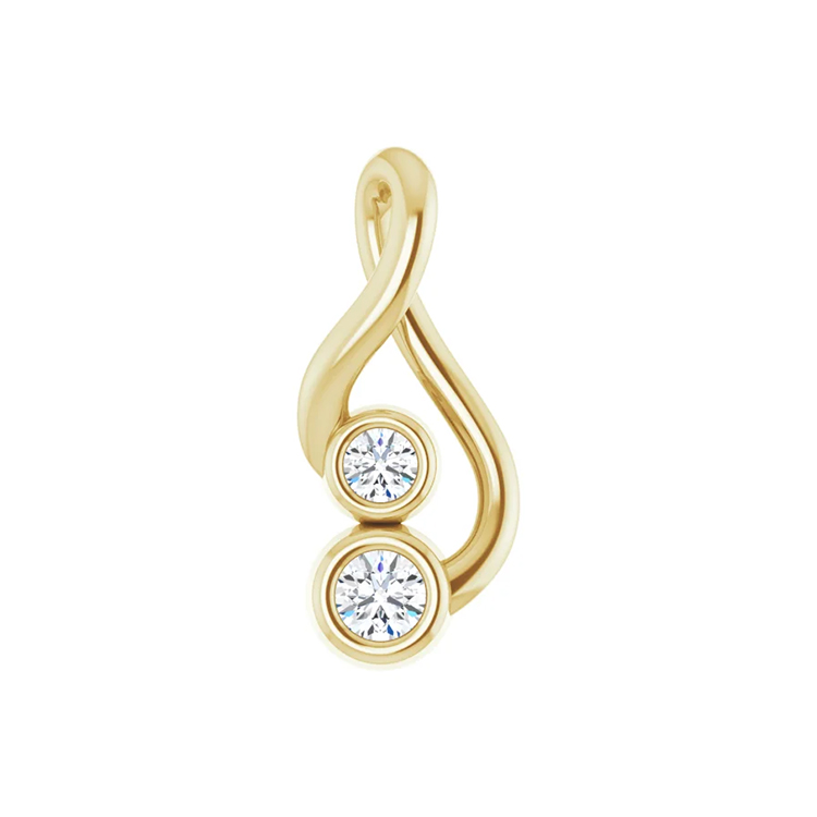 Hold You Forever Diamond Necklace or Pendant - 87113 - Image 8