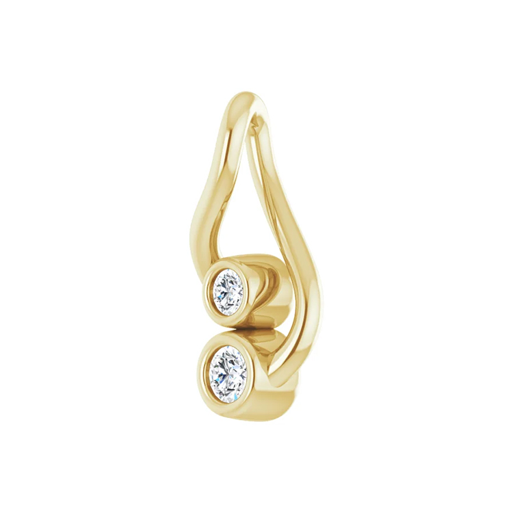 Hold You Forever Diamond Necklace or Pendant - 87113 - Image 10