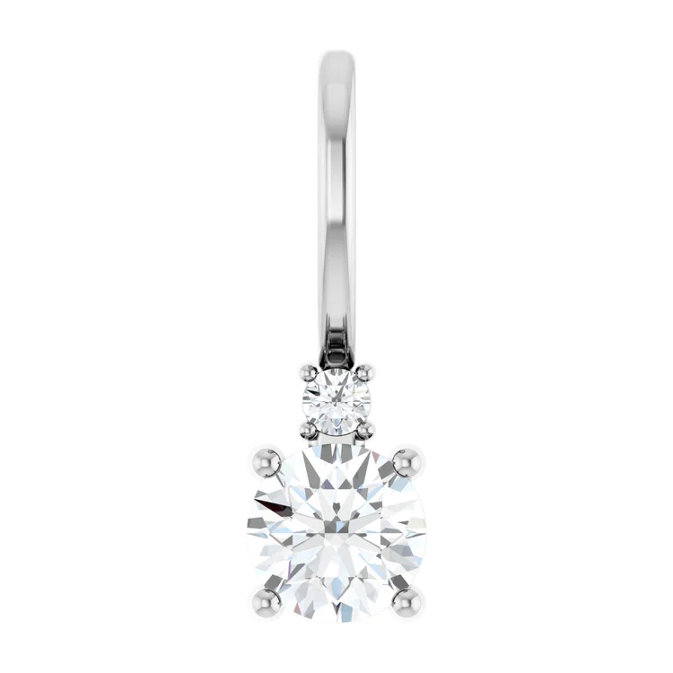 Birthstone Pendant, Diamond Accented Style - 88002 - Image 28