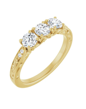 Three-Stone Anniversary Band 123266