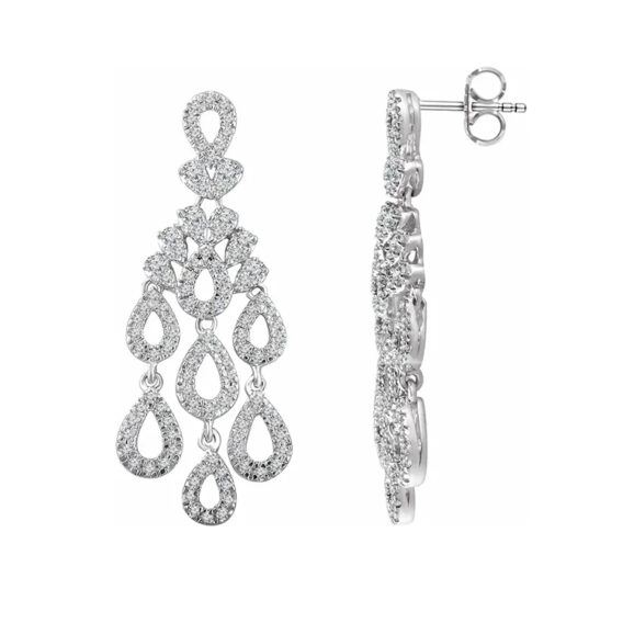 Diamond Chandelier Earrings 652705