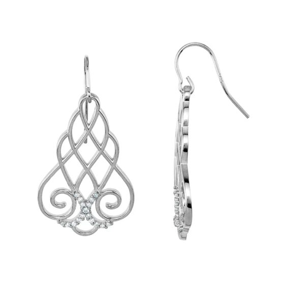 Diamond Chandelier Earrings 68721