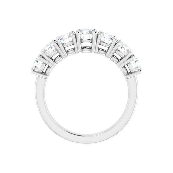 Moissanite Engagement Ring - 122632 - Image 3