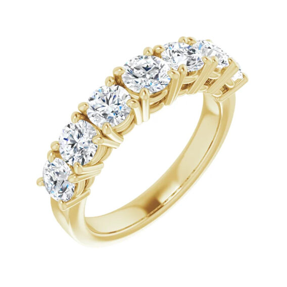 Moissanite Engagement Ring - 122632