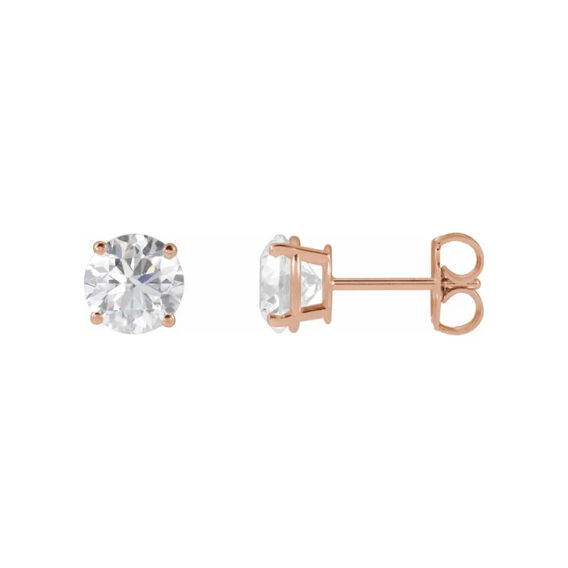 Stud Earrings, Lab Grown Diamond - 1874LGD - Image 10