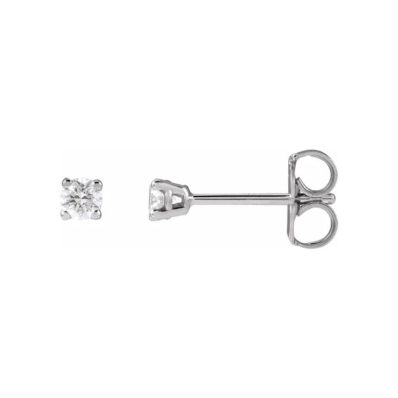 Stud Earrings, Lab Grown Diamond - 1874LGD - Image 18
