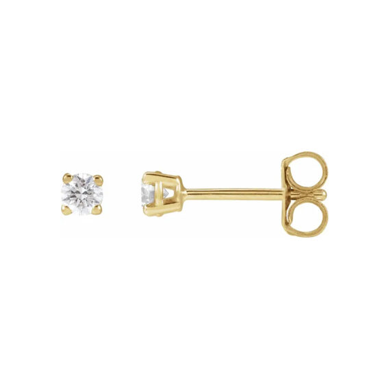 Stud Earrings, Lab Grown Diamond - 1874LGD - Image 25