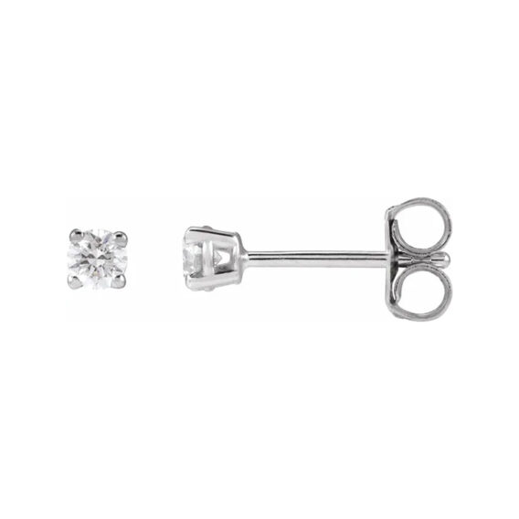 Stud Earrings, Lab Grown Diamond - 1874LGD - Image 14