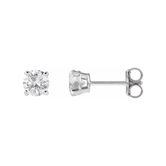 Stud Earrings, Lab Grown Diamond - 1874LGD - Image 20