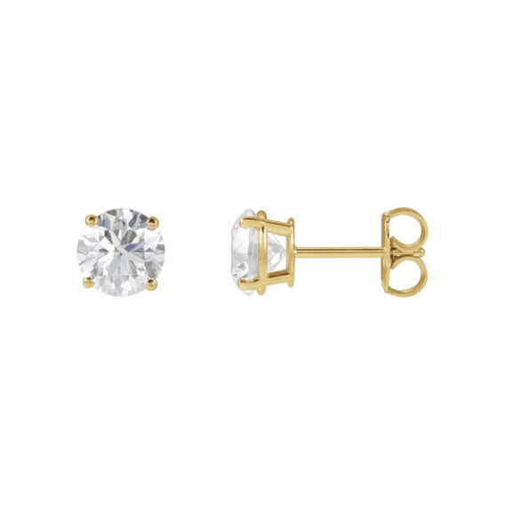 Stud Earrings, Lab Grown Diamond - 1874LGD - Image 32