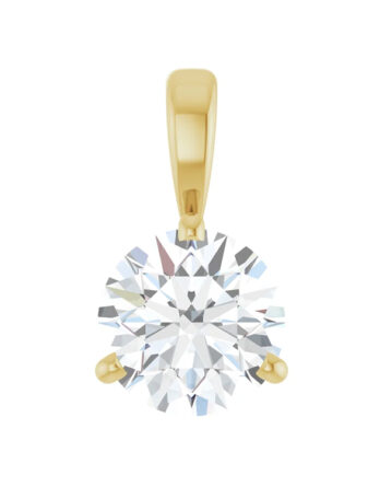 Lab-Grown Moissanite Pendant 23559
