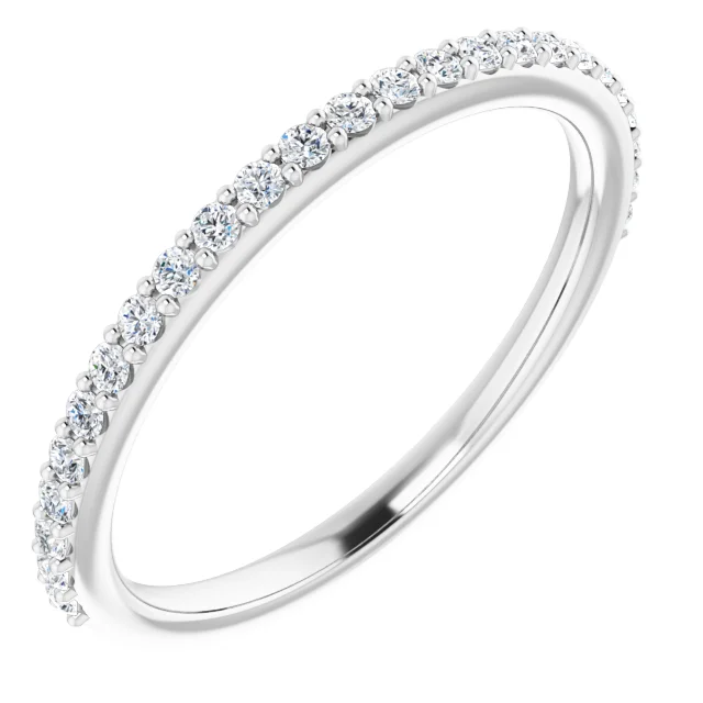 Matching Wedding Band 122814 for Oval Engagement Ring 122790 - Image 3