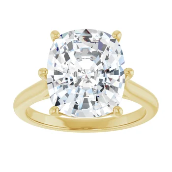 Engagement Ring Elongated Cushion 127385 - Image 4