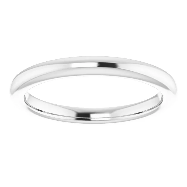 Matching Wedding Band 51747 for Round Halo Engagement Ring 123336 - Image 5